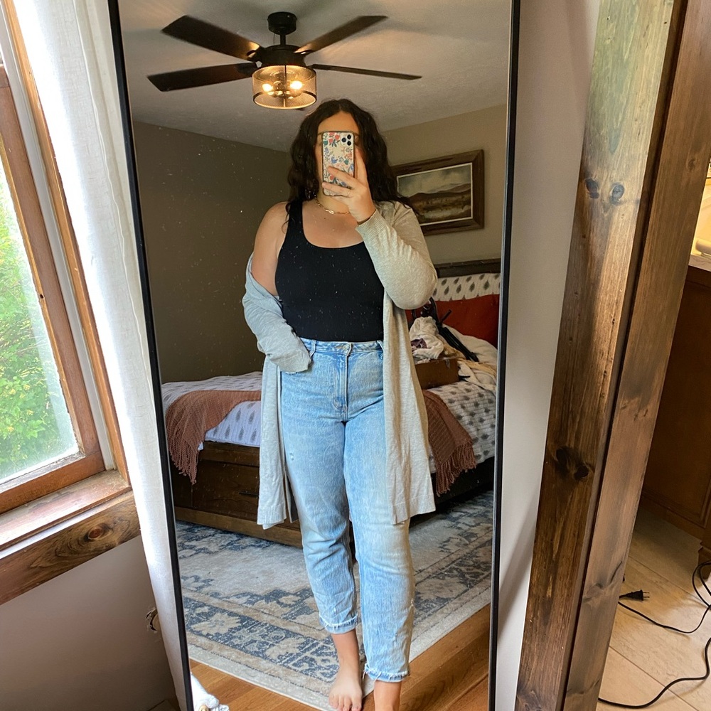 Gray Cardigan